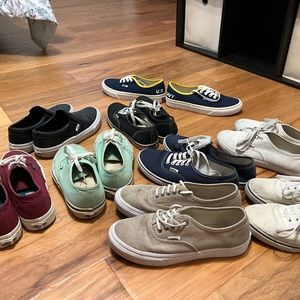 VANS SNEAKERS, 15 A PIECE, 2 FOR 25
